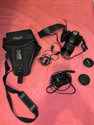Canon EOS 1000D Cámara Digital Negra