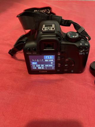 Canon EOS 1000D Cámara Digital Negra