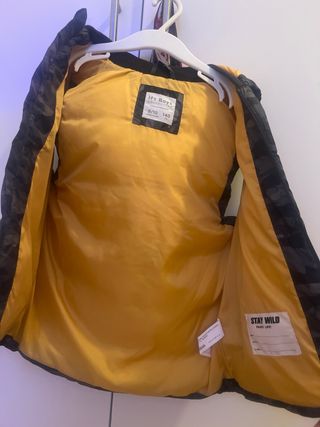 Chaleco niño militar camuflaje talla 9-10