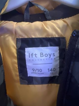 Chaleco niño militar camuflaje talla 9-10