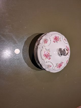 Porta caramelle/cioccolatini floreale