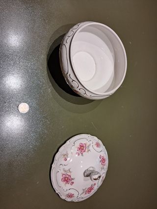 Porta caramelle/cioccolatini floreale