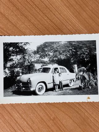 Foto antigua americana años 50-60