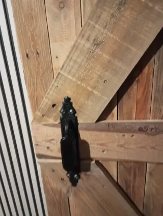 Puerta Rústica Estilo Granero 2 alto x 80