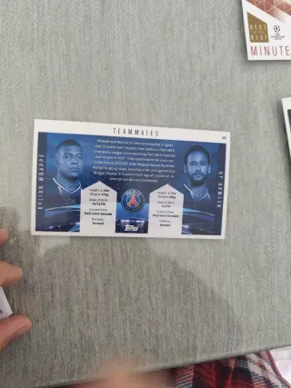 Cromos Mbappé-Neymar Team Mates