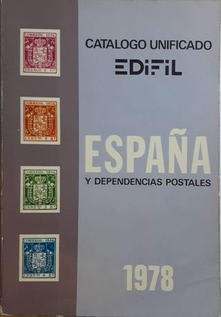 Catálogo Sellos España Edifil 1978