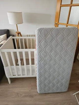 Cuna IKEA Sundvik 120x60 + Colchón