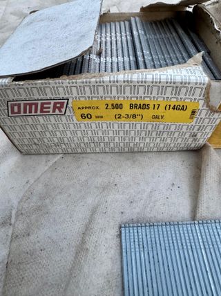 CHIODI/SPILLI OMER 60 MM 2-3/8" BRADS 17