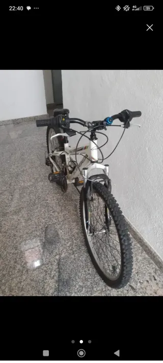 Bicicleta Orbea Blanca 24 pulgadas