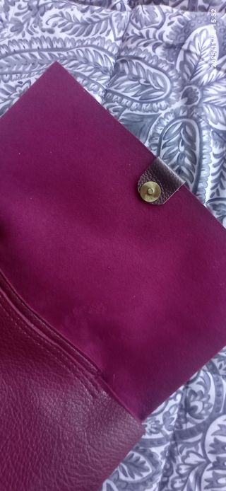Mochila polipiel burdeos