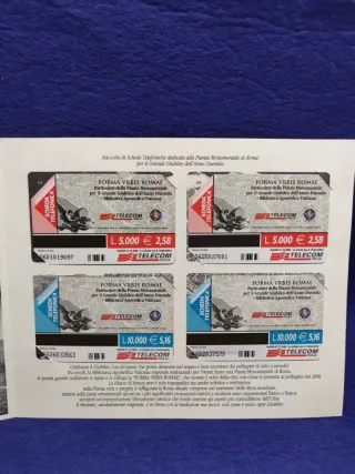 Schede telefoniche Roma Giubileo 2000