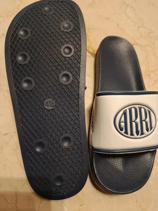 Chanclas ARRI Talla 42 Azul y Blanco