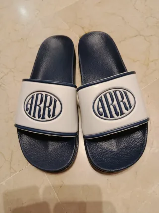 Chanclas ARRI Talla 42 Azul y Blanco