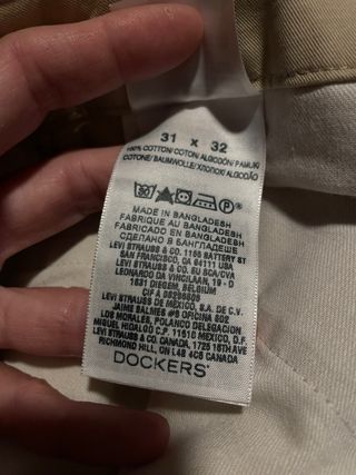 Pantalón Dockers original Straight Fit Talla 31x32