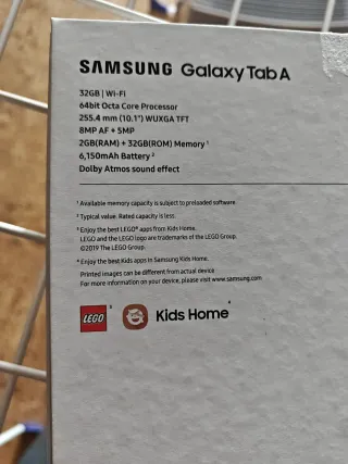 Samsung Galaxy Tab A Nero