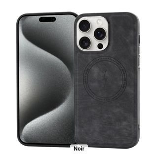 Funda iPhone seria 16/15/Pro Max/Pro/Plus/ Cuero