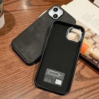 Funda iPhone seria 16/15/Pro Max/Pro/Plus/ Cuero