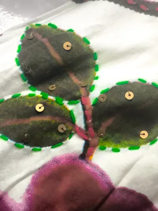 Falda Desigual Boho-Chic - Talla L