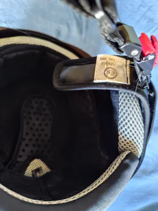 Casco Moto Negro Talla S