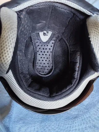 Casco Moto Negro Talla S