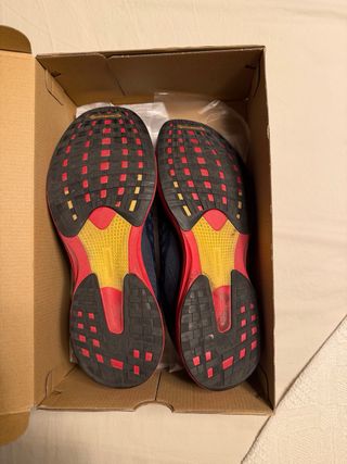 Zapatillas Adidas SL20 Talla 46 Azul/dorado