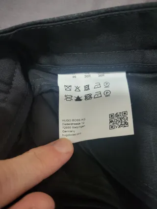 Traje de smoking Hugo Boss Negro