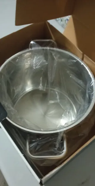 Cacerola WMF Acero cromagan Tapa Cristal de 20cm