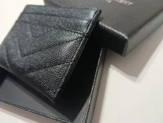 Portacartellini Saint Laurent Nero