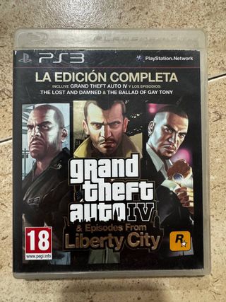 GTA IV Edición Completa PS3