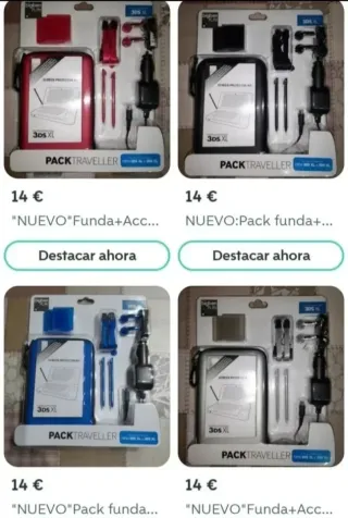 Oferta.NUEVO.Pack Nintendo 3DS,DSi,DS Lite+lápices