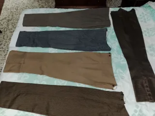 Traje Flamenco Marrón y Dorado