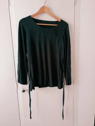 Camiseta manga larga XSIDE negra Talla L