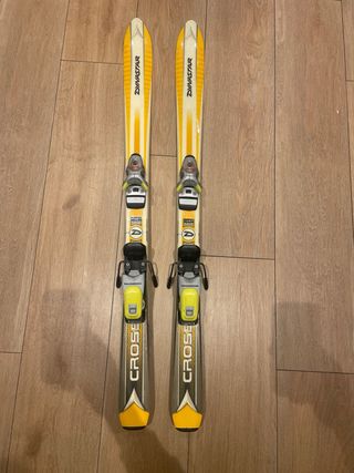 Esquís Dynastar cross fijación Rossignol 120cm