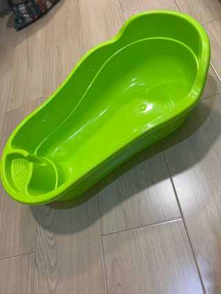 Bañera bebé verde