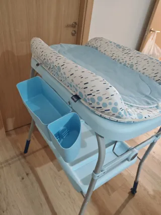 Bañera y cambiador Chicco bebé