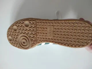 Adidas Samba Zapatillas Blancas y Verdes