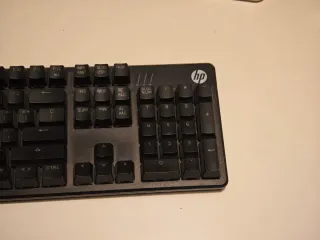 Teclado HP Gaming Retroiluminado RGB Negro
