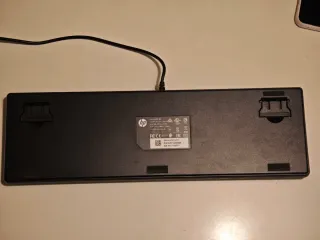 Teclado HP Gaming Retroiluminado RGB Negro