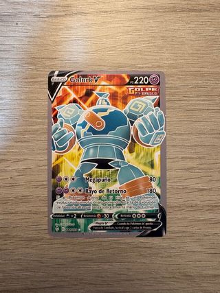 Golurk V Carta Pokemon TCG