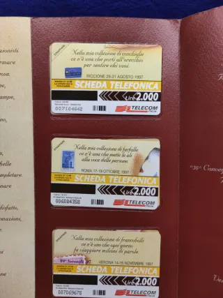 Schede Telefoniche Telecom Italia Ce l'ho,mi manca