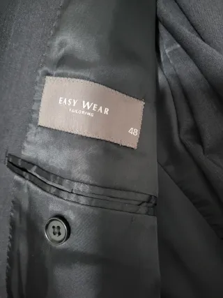 Traje Easy Wear Talla 48 Gris