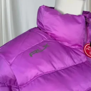 Chaqueta acolchada ligera morada. 100 gramos