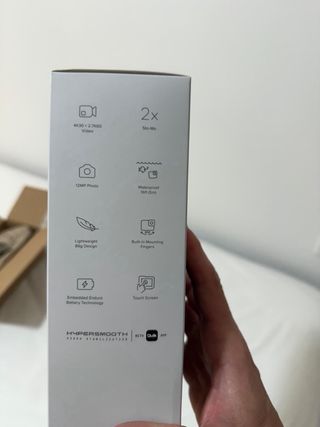 Cámara GoPro HERO 4K diminuta, SIN ABRIR