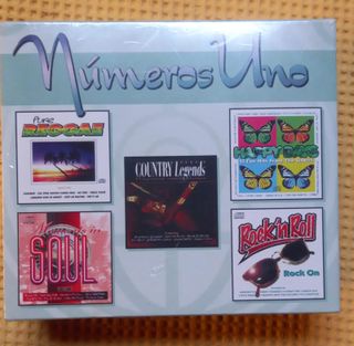 Caja 5 CD ”Números Uno” Recopilatorio