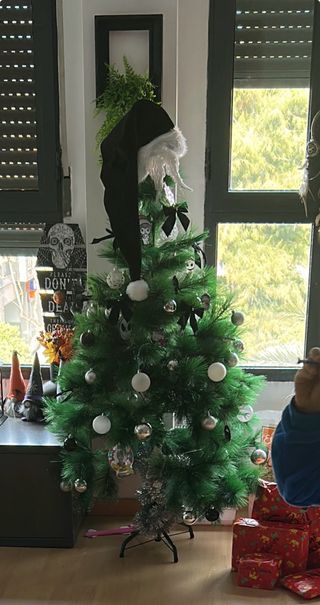 Árbol de Navidad Negro y Verde