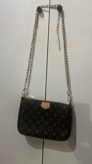 Bolso Monogram Marrón Dorado