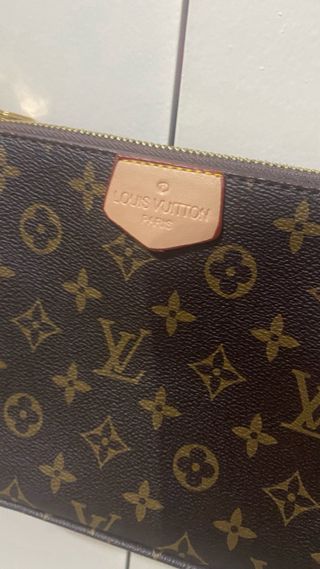 Bolso Monogram Marrón Dorado