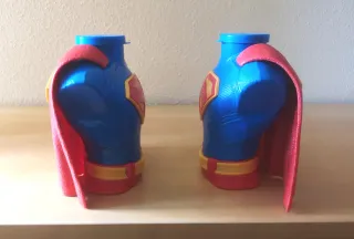 Vasos Superman con llavero Batmovil