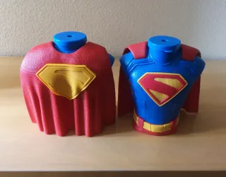 Vasos Superman con llavero Batmovil