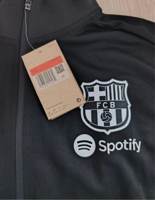 Chándal fcBarcelona negro talla L a estrenar